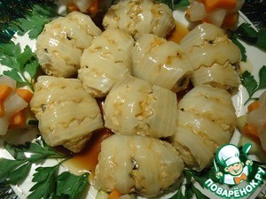 Голубцы в китайском стиле