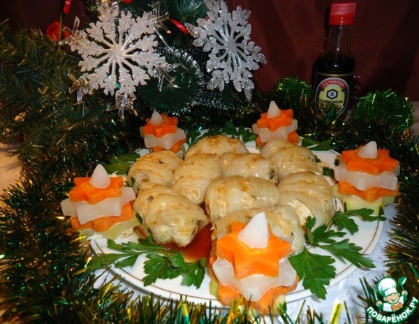 Голубцы в китайском стиле