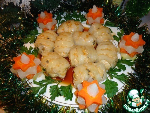 Голубцы в китайском стиле