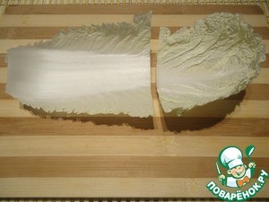 Голубцы в китайском стиле