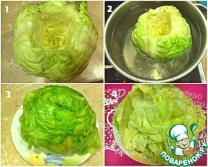 Голубцы в сметанно-томатном соусе