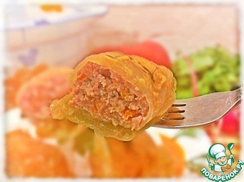 Голубцы в сметанно-томатном соусе