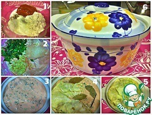 Голубцы в сметанно-томатном соусе