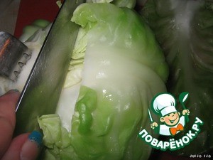 Голубцы, запечeнные под сметанно-луковым соусом