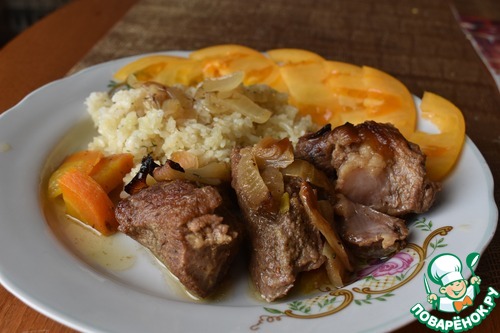 Говядина в собственном соку по-крестьянски Говядина в собственном соку по-крестьянски