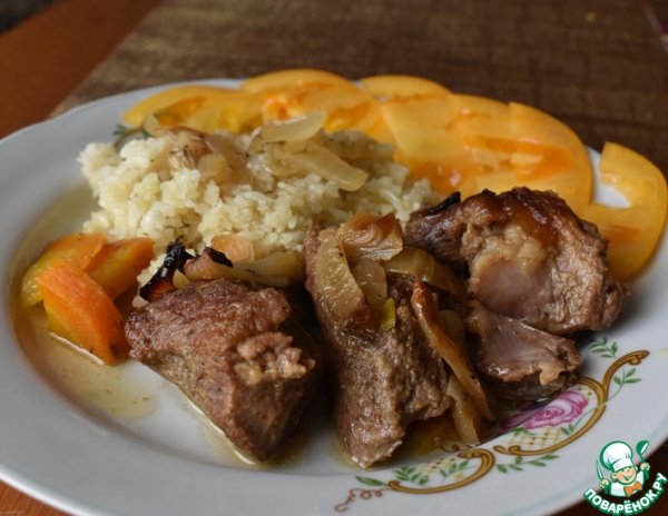 Говядина в собственном соку по-крестьянски Говядина в собственном соку по-крестьянски