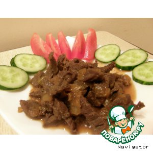 Говядина в соевом соусе за 25 минут