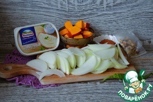 Говяжья голяшка в сливочно-овощном соусе