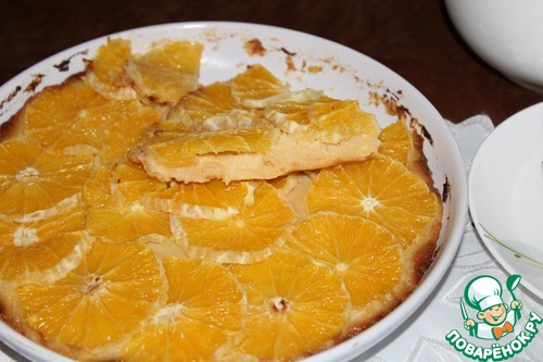 Гратен из апельсинов Гратен из апельсинов