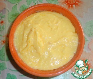 Гратен из фарша и рисовых хлопьев