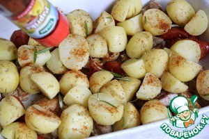 Гратен из филе свинины и овощей Гратен из филе свинины и овощей