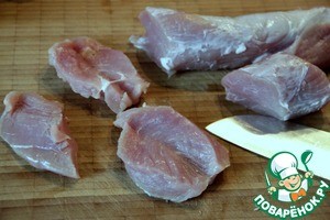 Гратен из филе свинины и овощей Гратен из филе свинины и овощей