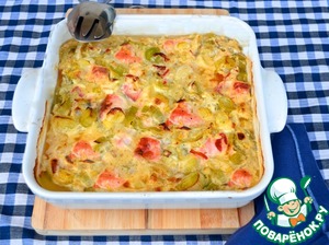 Гратен из форели в кокосовом молоке Гратен из форели в кокосовом молоке