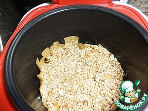 Гратен из гречки с орехами и сухофруктами Гратен из гречки с орехами и сухофруктами