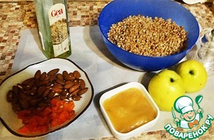 Гратен из гречки с орехами и сухофруктами Гратен из гречки с орехами и сухофруктами
