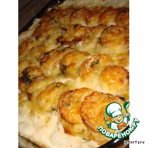 Гратен из кабачков