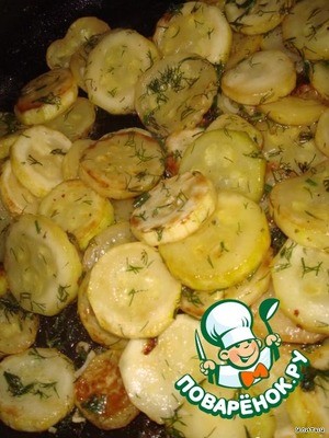 Гратен из кабачков