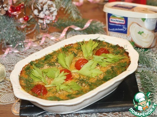 Гратен из капусты и мясного фарша Гратен из капусты и мясного фарша