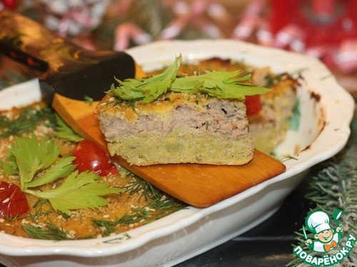 Гратен из капусты и мясного фарша Гратен из капусты и мясного фарша