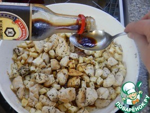 Гратен из курицы с сельдереем Гратен из курицы с сельдереем