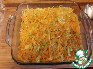 Гратен из лосося с овощами Гратен из лосося с овощами