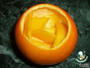 Гратен из манго "Апельсиновая снежинка" Гратен из манго "Апельсиновая снежинка"