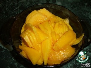 Гратен из манго "Апельсиновая снежинка" Гратен из манго "Апельсиновая снежинка"