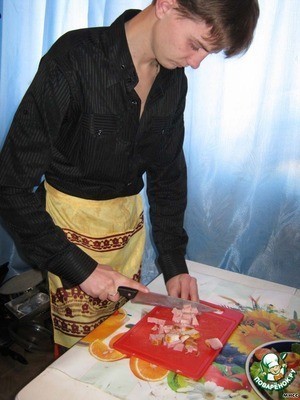 Гратен из мяса и овощей "Французский поцелуй" Гратен из мяса и овощей "Французский поцелуй"