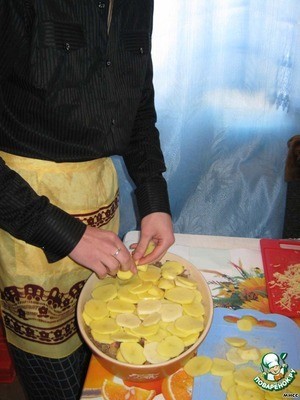 Гратен из мяса и овощей "Французский поцелуй" Гратен из мяса и овощей "Французский поцелуй"