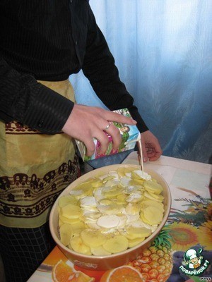 Гратен из мяса и овощей "Французский поцелуй" Гратен из мяса и овощей "Французский поцелуй"