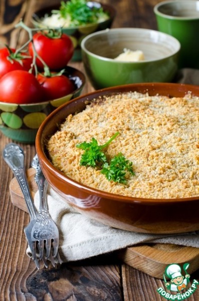 Гратен из молодой капусты Гратен из молодой капусты