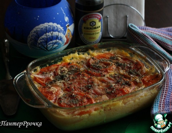 Гратен из поленты Гратен из поленты