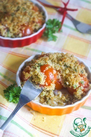 Гратен из помидоров черри Гратен из помидоров черри