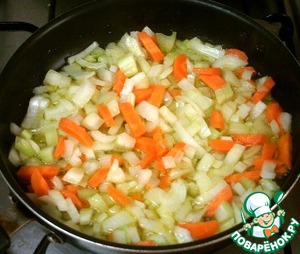 Гратен из стручковой фасоли