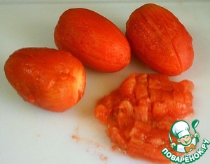 Гратен из стручковой фасоли