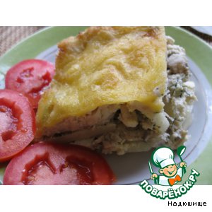 Гратен рыбный