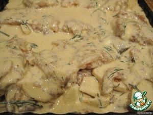 Гратен рыбный