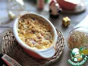 Гратен с беконом из индейки Гратен с беконом из индейки