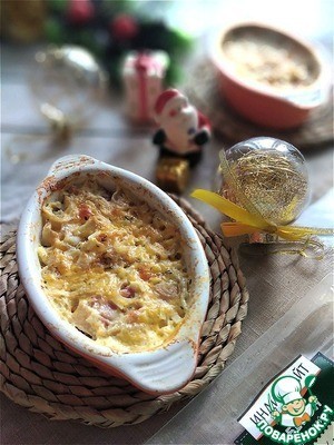 Гратен с беконом из индейки Гратен с беконом из индейки