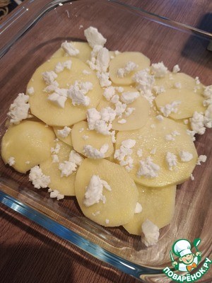 Гратен с брынзой