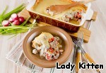 Гратен с фаршем и овощами Гратен с фаршем и овощами