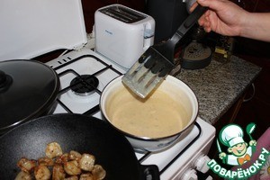 Гратен с грибами в легком соусе ру Гратен с грибами в легком соусе ру