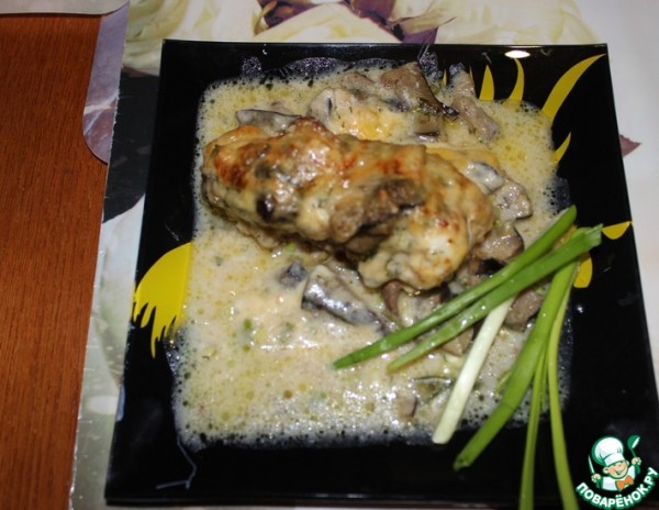 Гратен с грибами в легком соусе ру Гратен с грибами в легком соусе ру