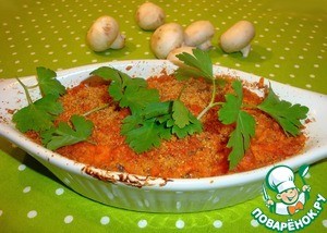 Грибной гратен с макаронами и сыром чеддер "Осенний бархат" Грибной гратен с макаронами и сыром чеддер "Осенний бархат"