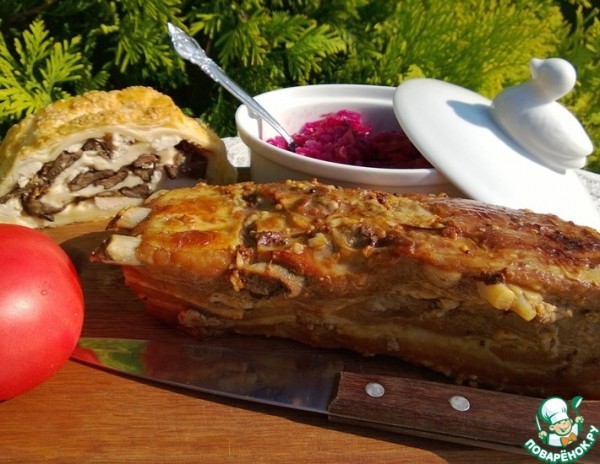 Грудинка, запеченная в рукаве Грудинка, запеченная в рукаве