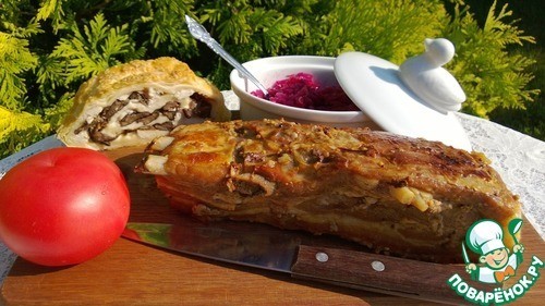 Грудинка, запеченная в рукаве Грудинка, запеченная в рукаве