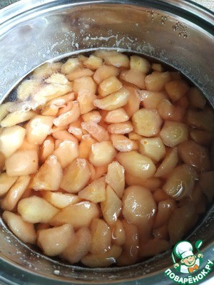 Грушевое варенье с лимоном и киви