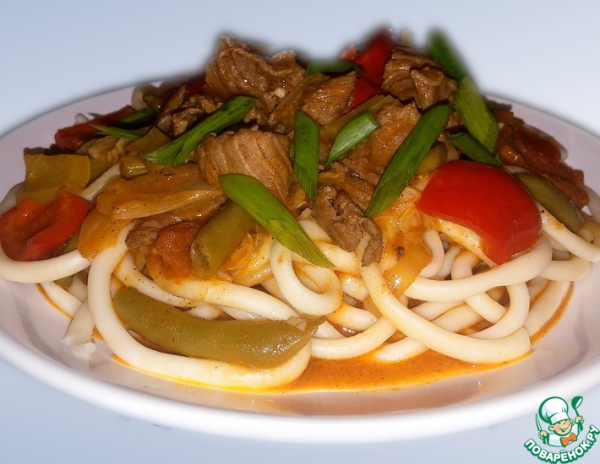 Гуйру лагман по-уйгурски Гуйру лагман по-уйгурски