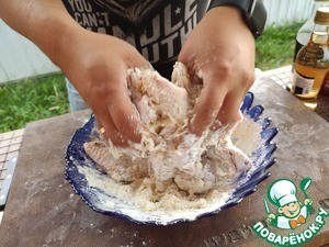 Хрустящие крылышки в остро-сладком соусе Хрустящие крылышки в остро-сладком соусе