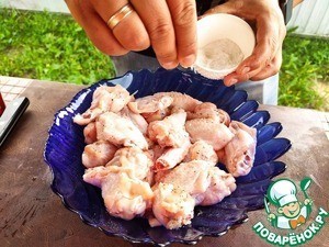 Хрустящие крылышки в остро-сладком соусе Хрустящие крылышки в остро-сладком соусе